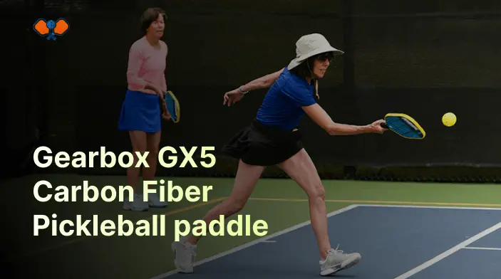 Gearbox GX5 Carbon Fiber Pickleball paddle
