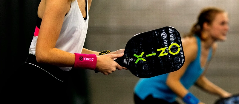 Raquete De Pickleball Onix React - Tecnologia Fusion Core | Ponto Doce Ampliado Para Mais Potência