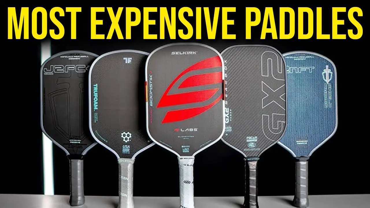 most expensive pickleball paddle